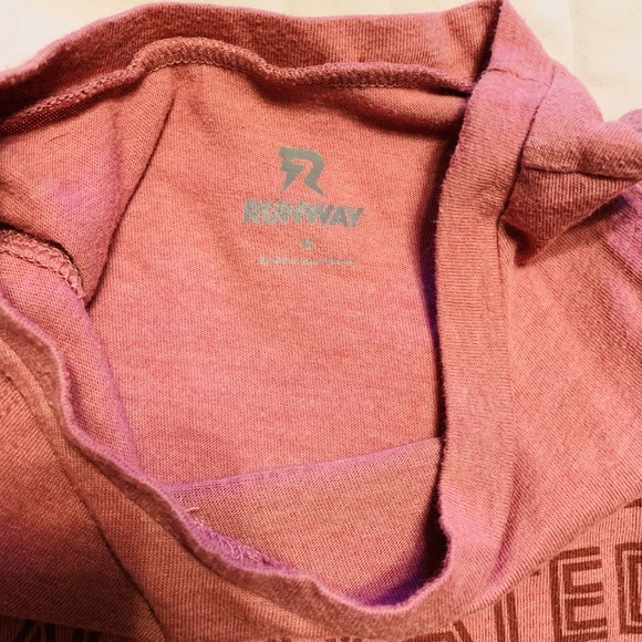 Runway - Girls Tank Top - Size Medium - Mauve with Motivated Message - Picture 3 of 3